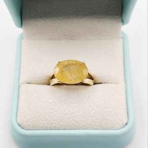 Golden Rutilated Quartz